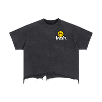OG Vintage Wash Boxy Distressed Hem T-Shirt