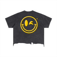 OG Vintage Wash Boxy Distressed Hem T-Shirt
