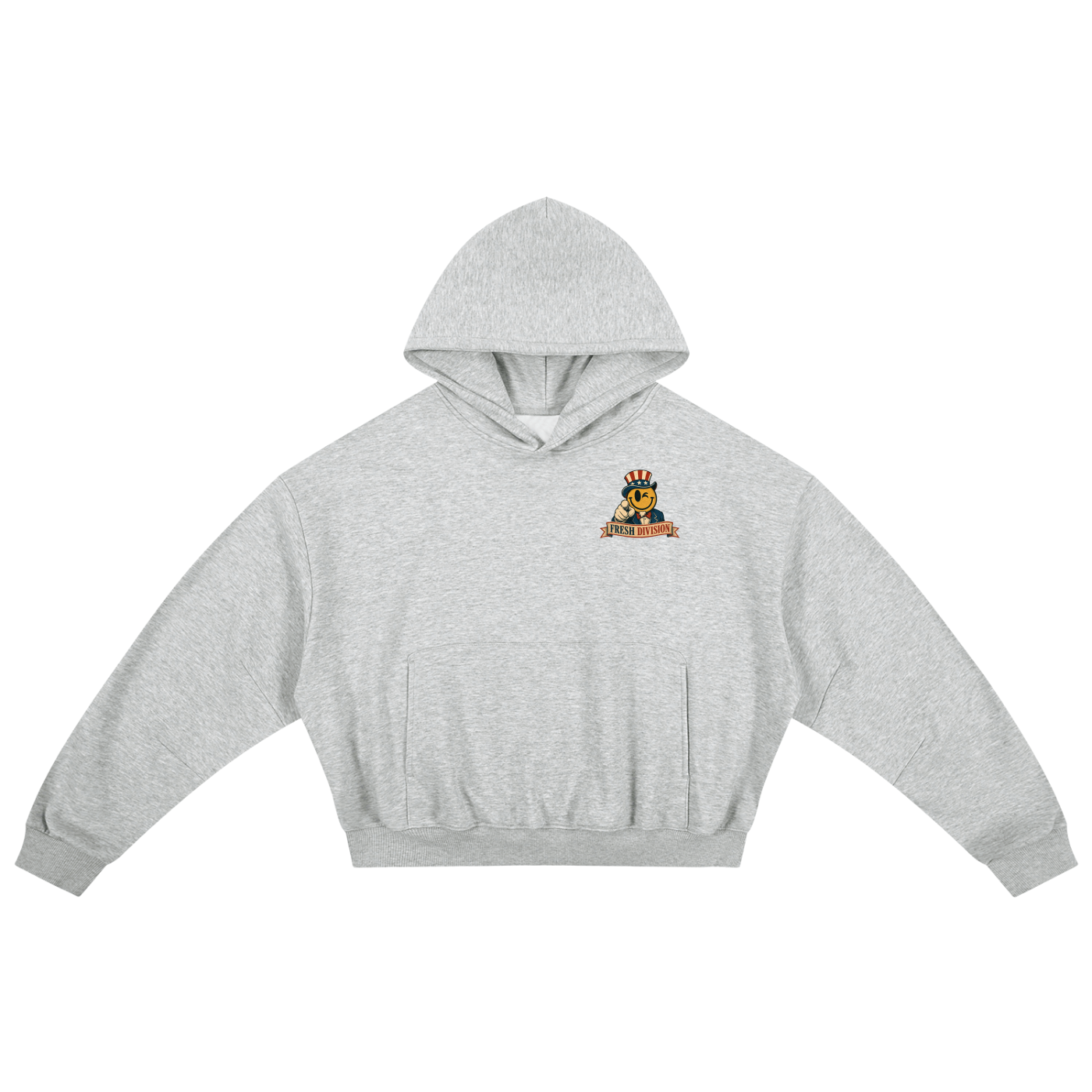 Patriot Essential Boxy Darted Sleeve Hoodie