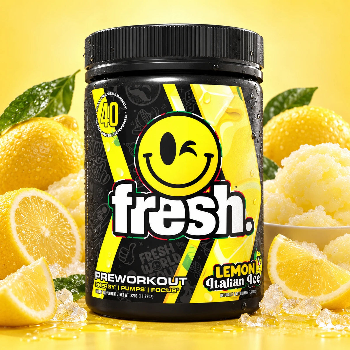 FRESH Pre Lemon Italian Ice