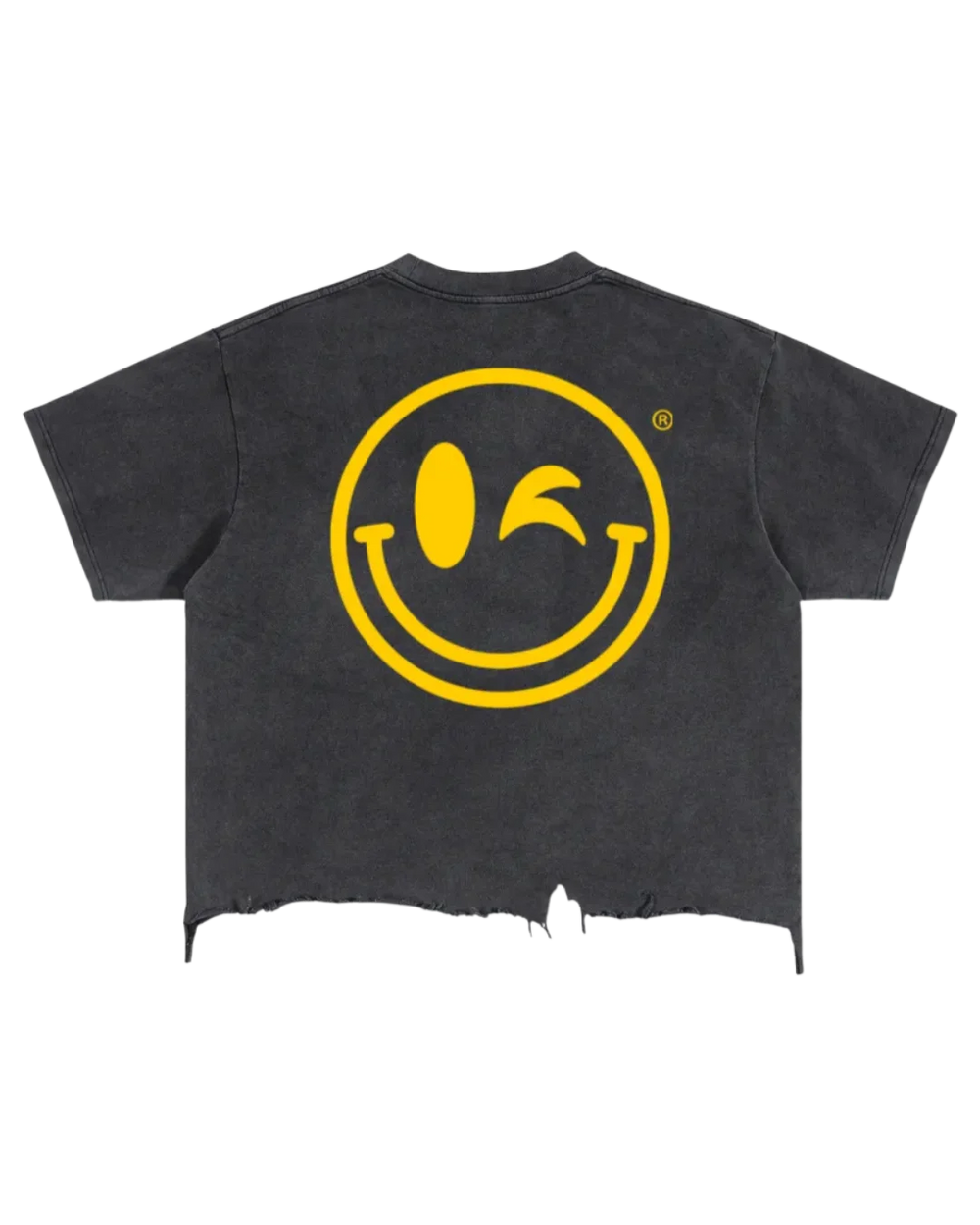 OG Vintage Wash Boxy Distressed Hem T-Shirt