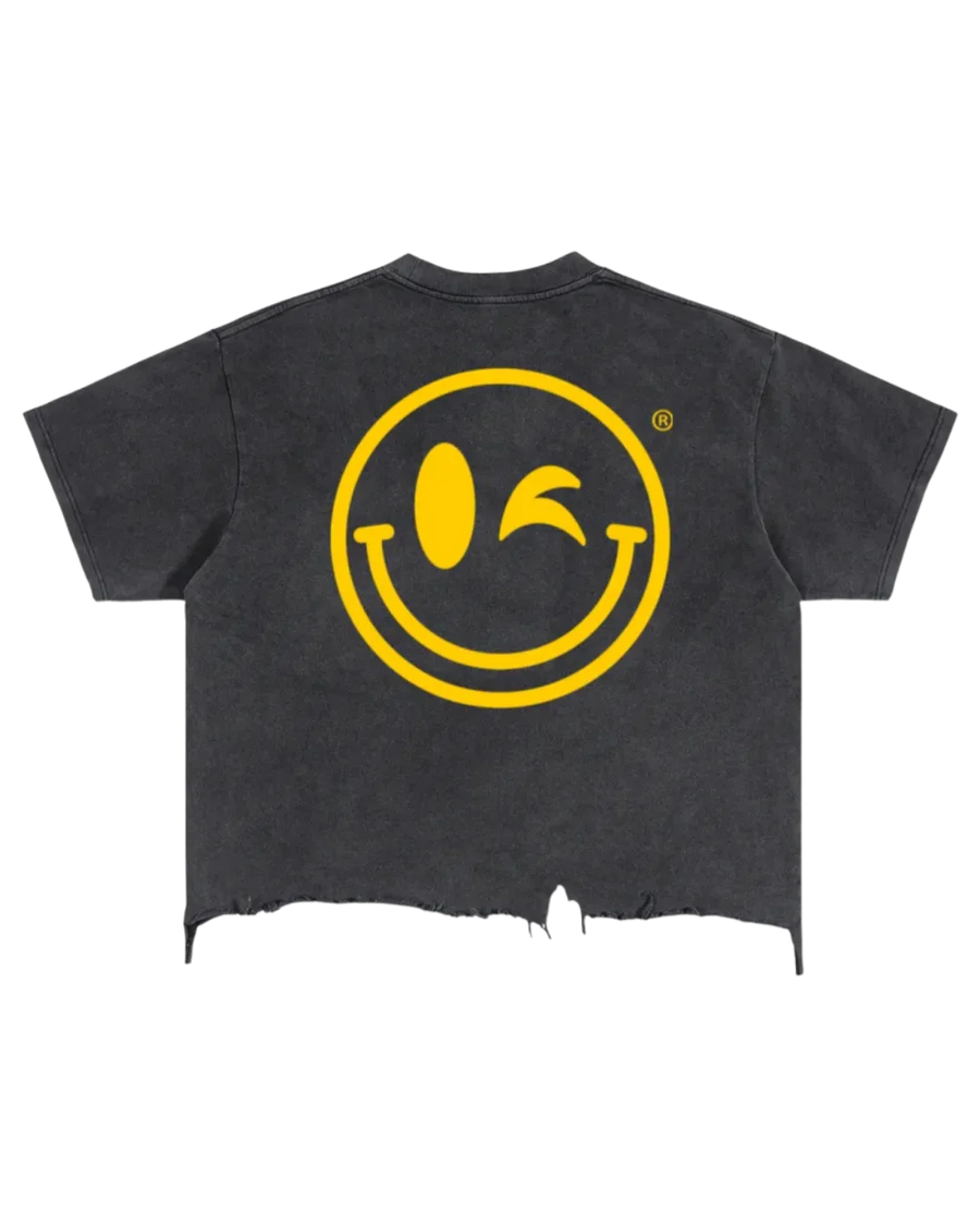 OG Vintage Wash Boxy Distressed Hem T-Shirt