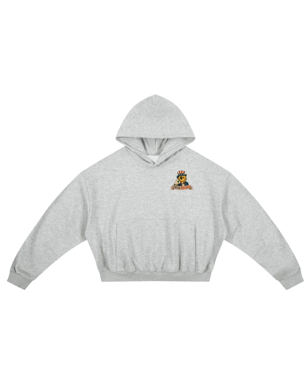 Patriot Essential Boxy Darted Sleeve Hoodie
