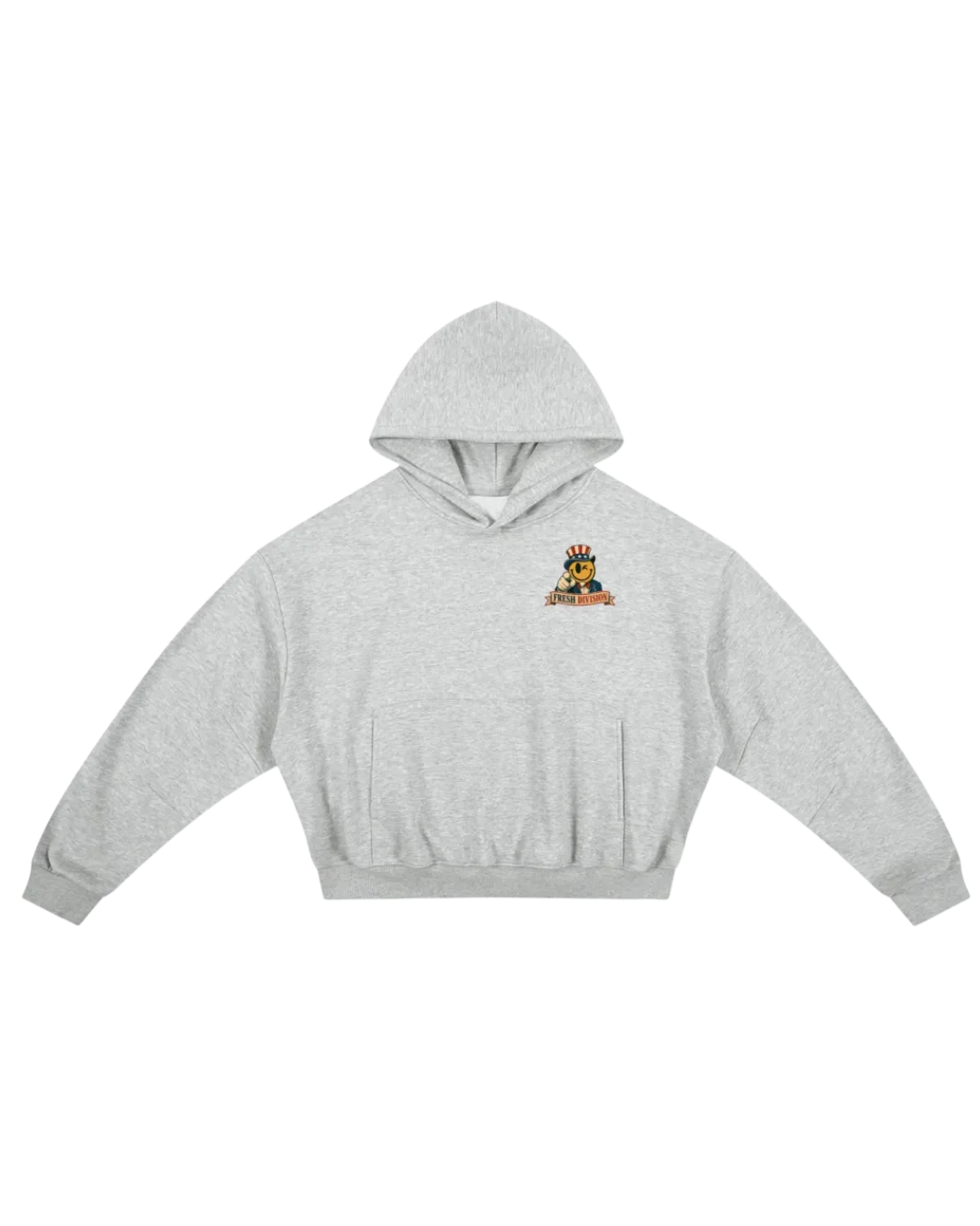Patriot Essential Boxy Darted Sleeve Hoodie